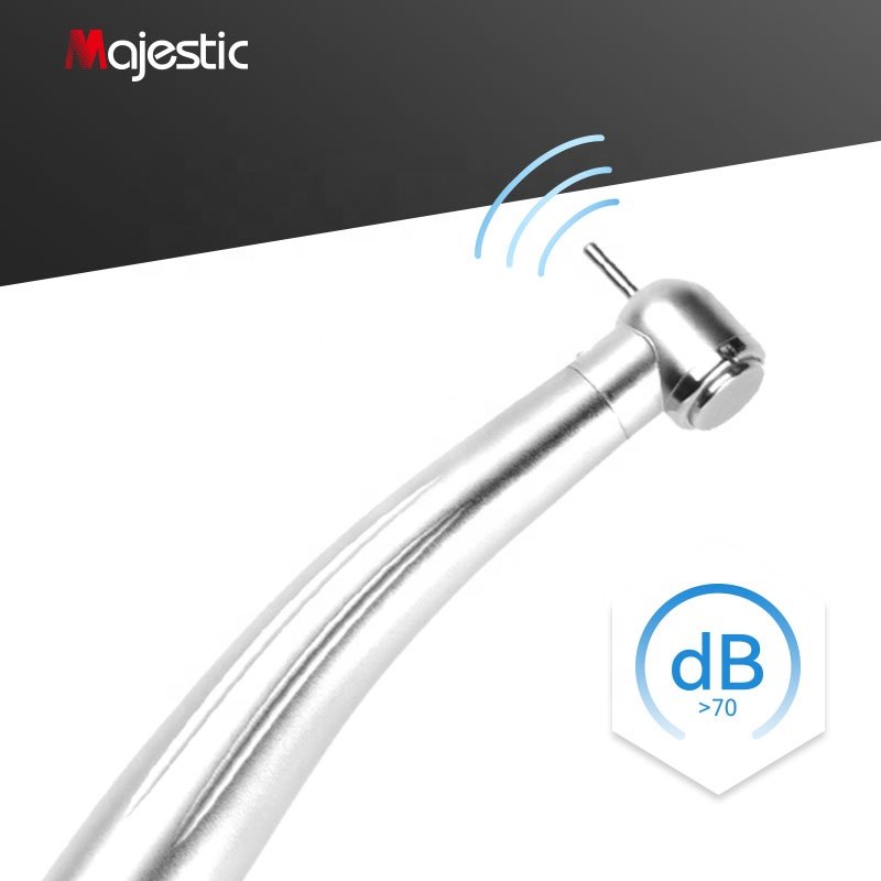 Three Water Spray Push Button High Speed Dental Handpiece With Led For Dental Equipment
