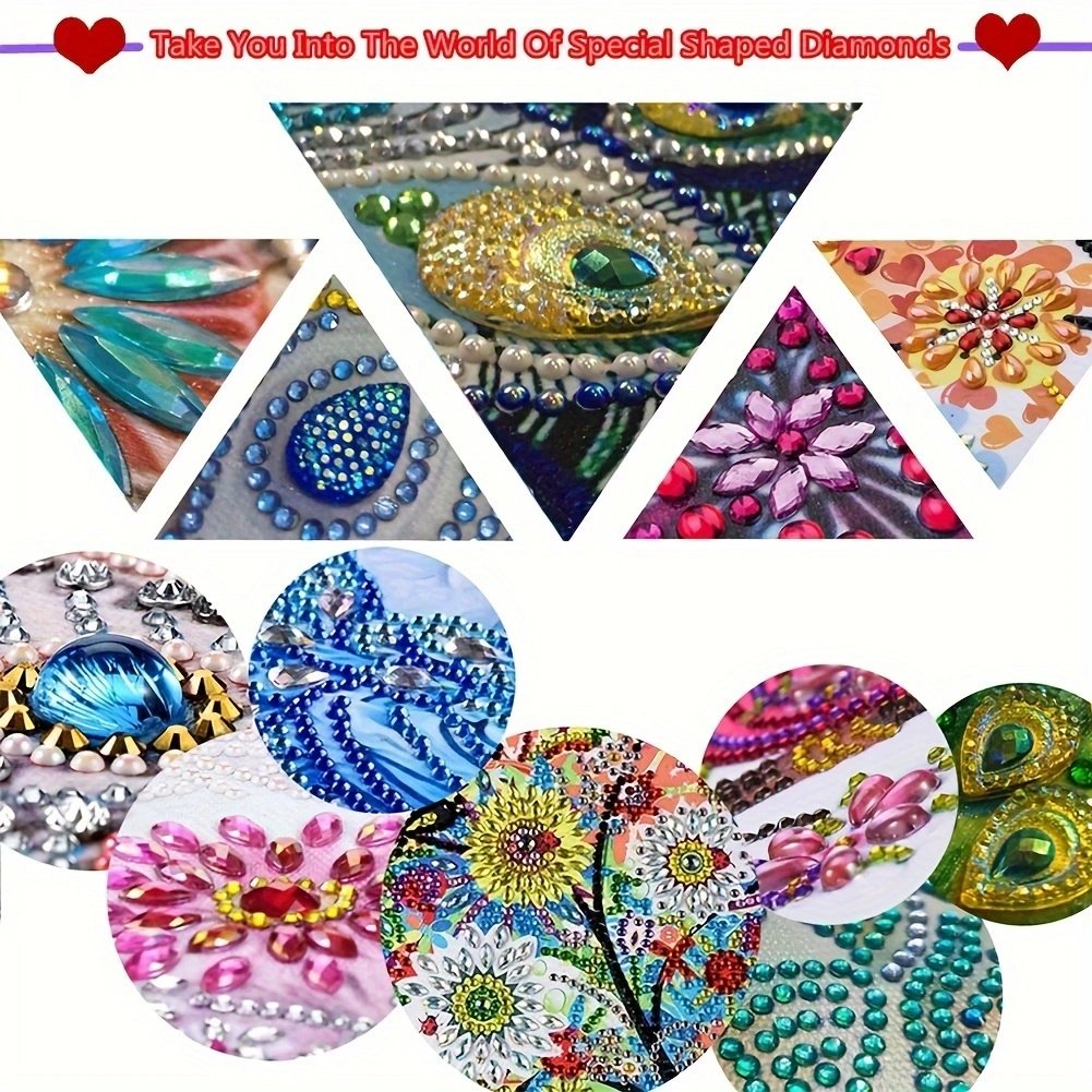 1PC 5D Handpainted Diamond Painting Wall Decor DIY Sea Turtle Special Shaped Acrylic Diamond Painting