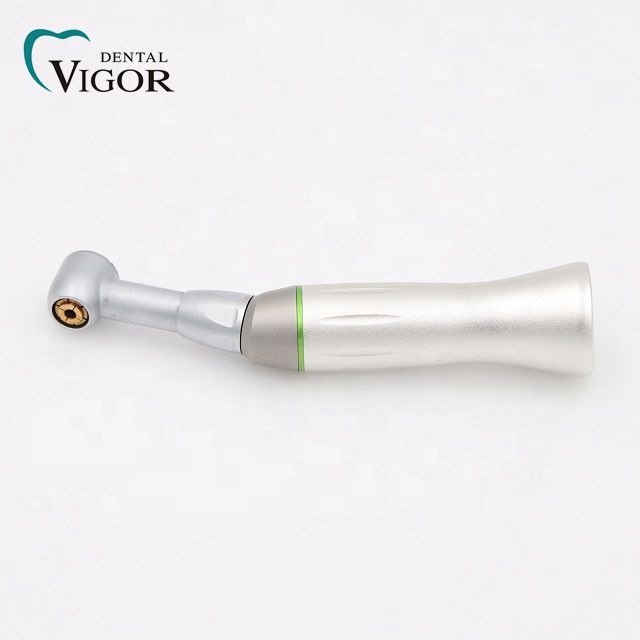 Foshan Vigor Handpiece Factory Dental Implant Low Speed Handpiece 10:1 Push Button Contra Angle Turbine