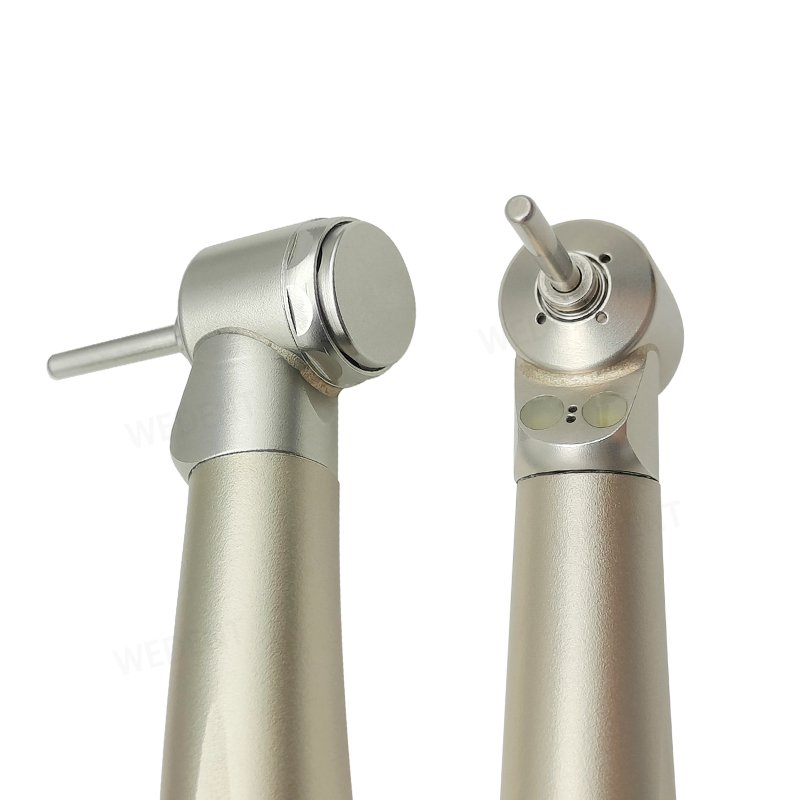 Surgical Instruments 2-hole 4-hole Mini Head Double E-gen LED Light High Speed Push Button Dental Handpiece