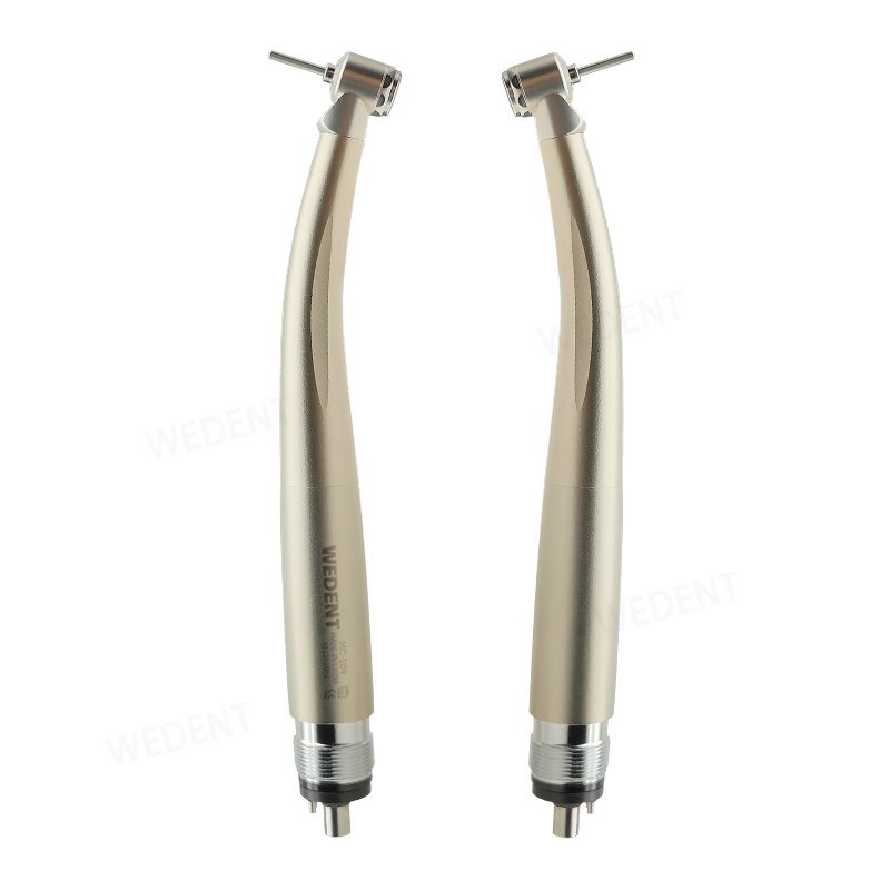 Surgical Instruments 2-hole 4-hole Mini Head Double E-gen LED Light High Speed Push Button Dental Handpiece