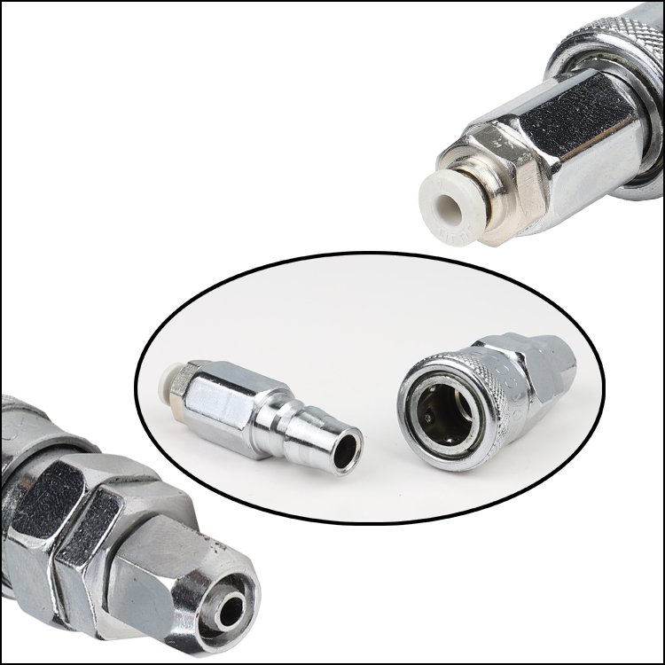 Dental Pneumatic Hammer Handpiece Metal and Stainless Steel Engraving Tools for Jewelry Polishing with Plastic Accessories