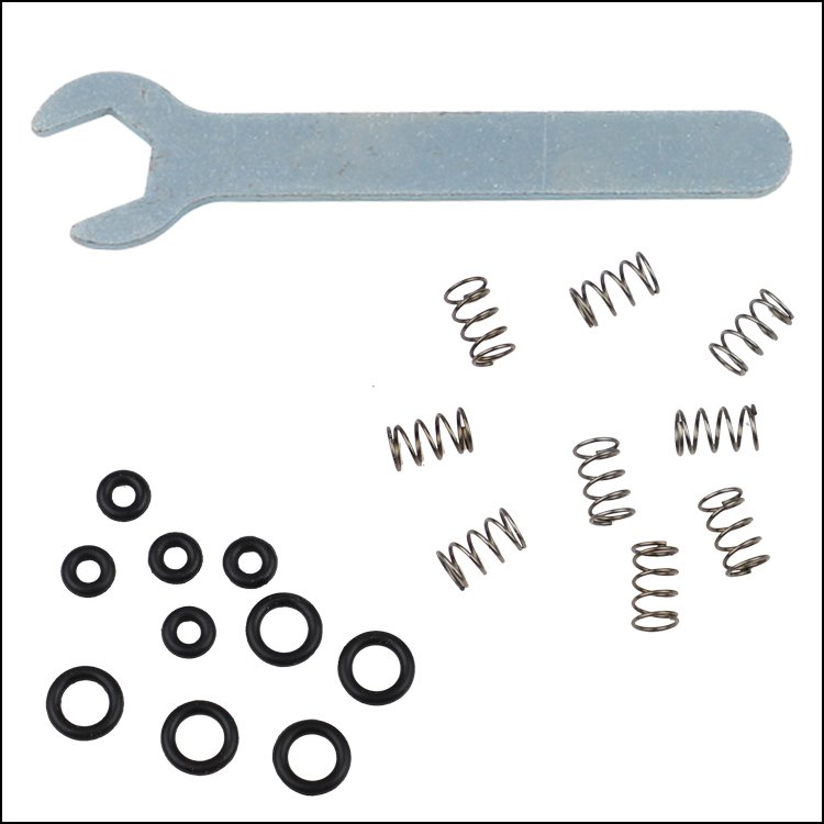 Dental Pneumatic Hammer Handpiece Metal and Stainless Steel Engraving Tools for Jewelry Polishing with Plastic Accessories