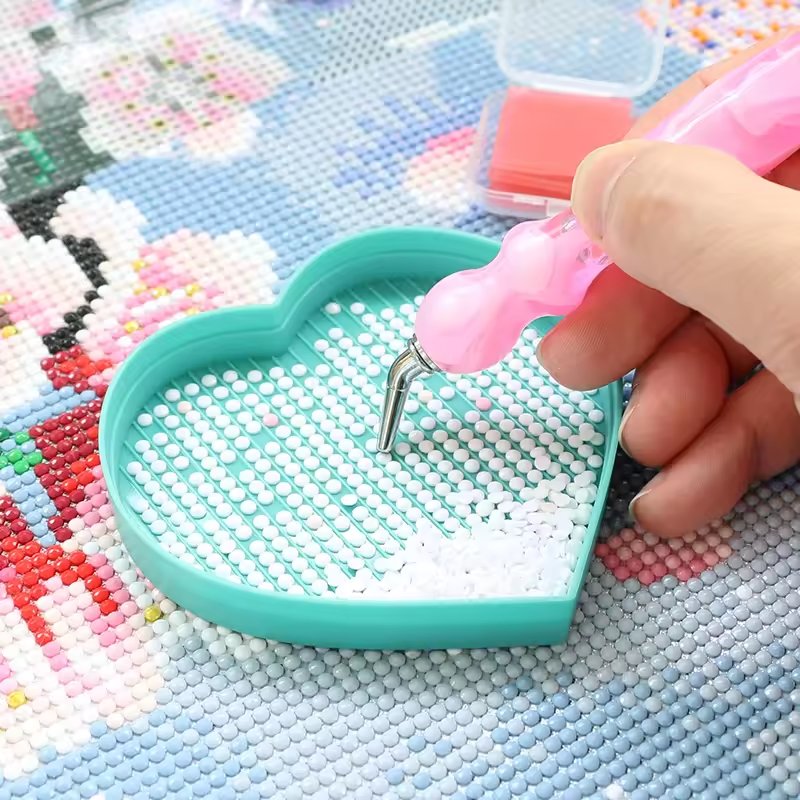 Factory Diamond Painting Pen Tools Diamond Painting Resin Point Drill Pens, 12 Replacement Plastic Pen Tips,Clay Fast Convenient