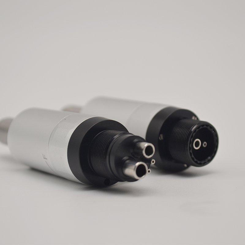 L2 FX Midwest 4 Borden 2 holes Dental Low Speed Air Motor Straight Push Contra Angle Handpiece