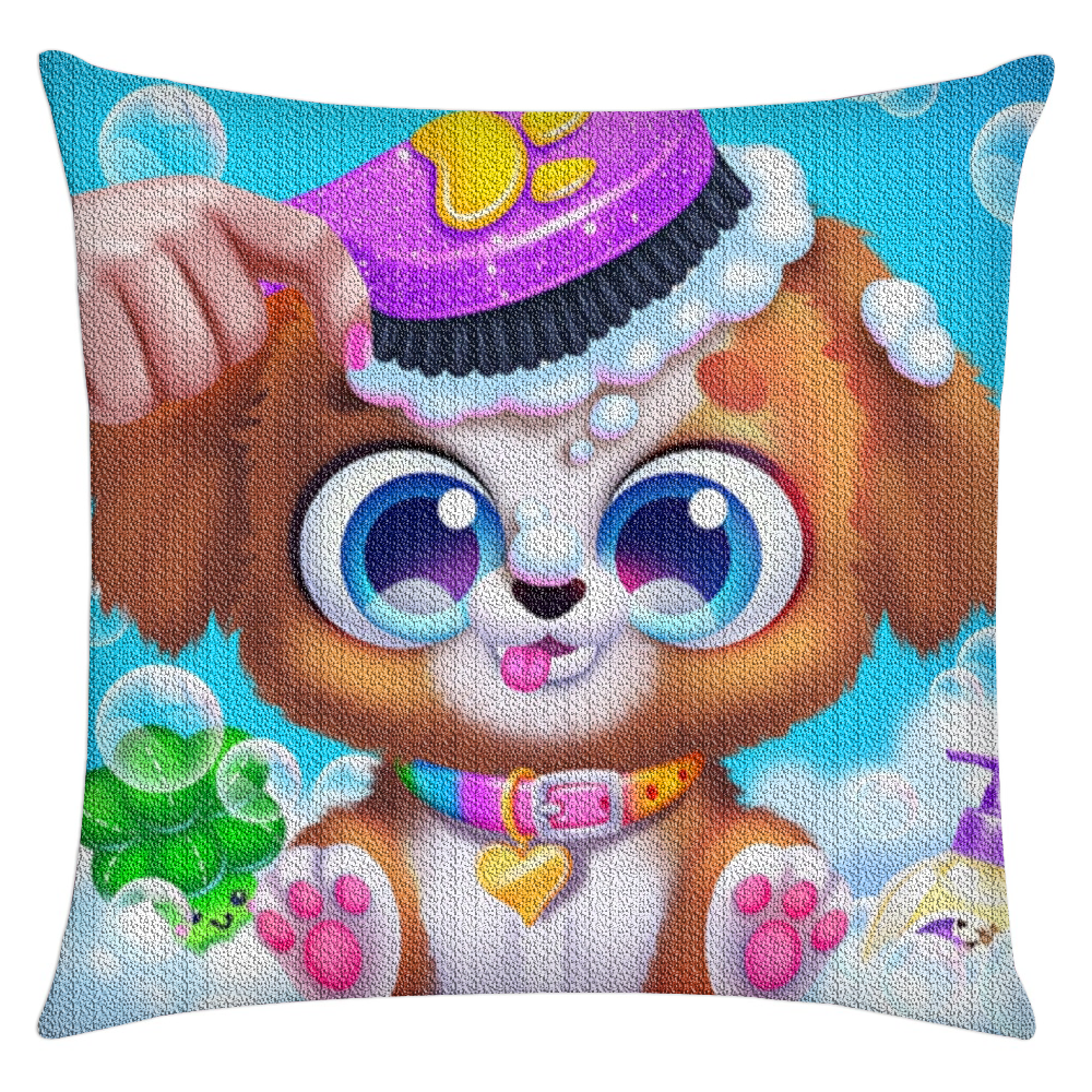 Adults DIY Mosaic Handmade Cartoon dog Pillow case 5D Diamond Painting Cushion Cover animal Pillow Case