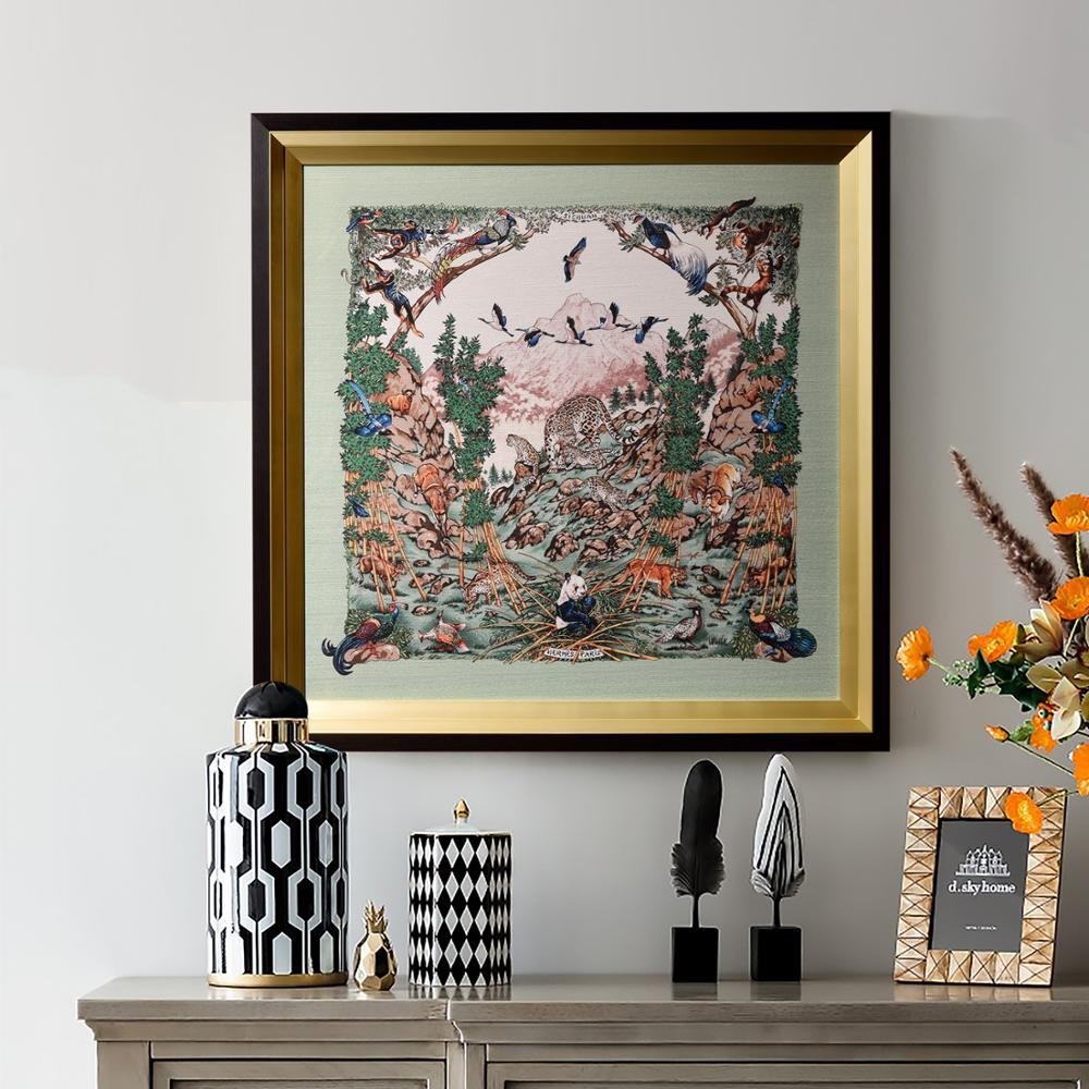 Hotel Project 100% Polyester Modern Wall Art Abstract Animal Painting