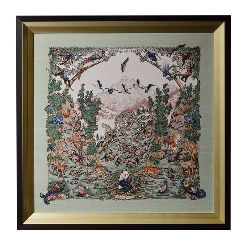 Hotel Project 100% Polyester Modern Wall Art Abstract Animal Painting