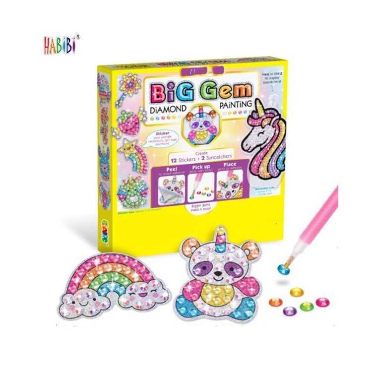 Hot Selling Diamond Painting Stickers Kits Mosaic Sticker Art 5d Diamond Painting Kits for Kids