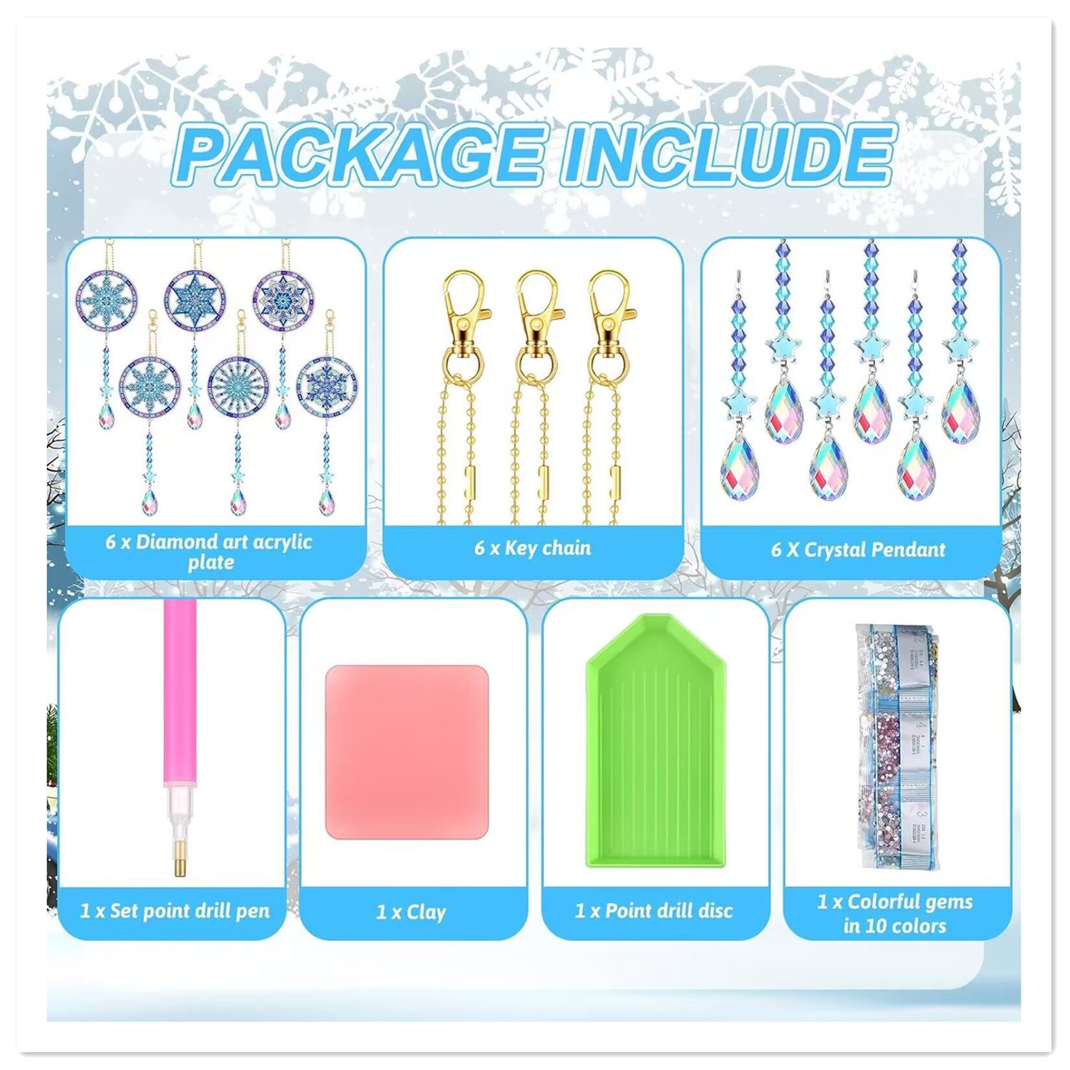 Hanging Diamond Home Decor Painting Diy Painting Kits With Diamond Flower Moon Butterfly Birds Painting For Wall And Door