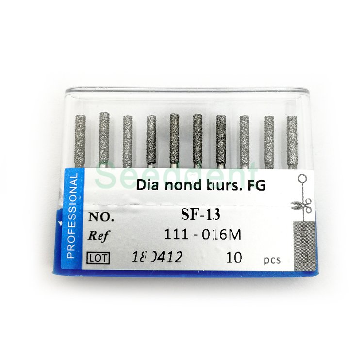 Dental FG Diamond Bur Consumable Fresas Dental High Speed Handpiece Burs Diamond Dental Burs