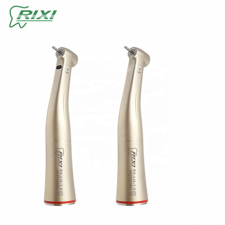 Chinese rixi 1:5 contra angle handpiece dental increasing handpiece