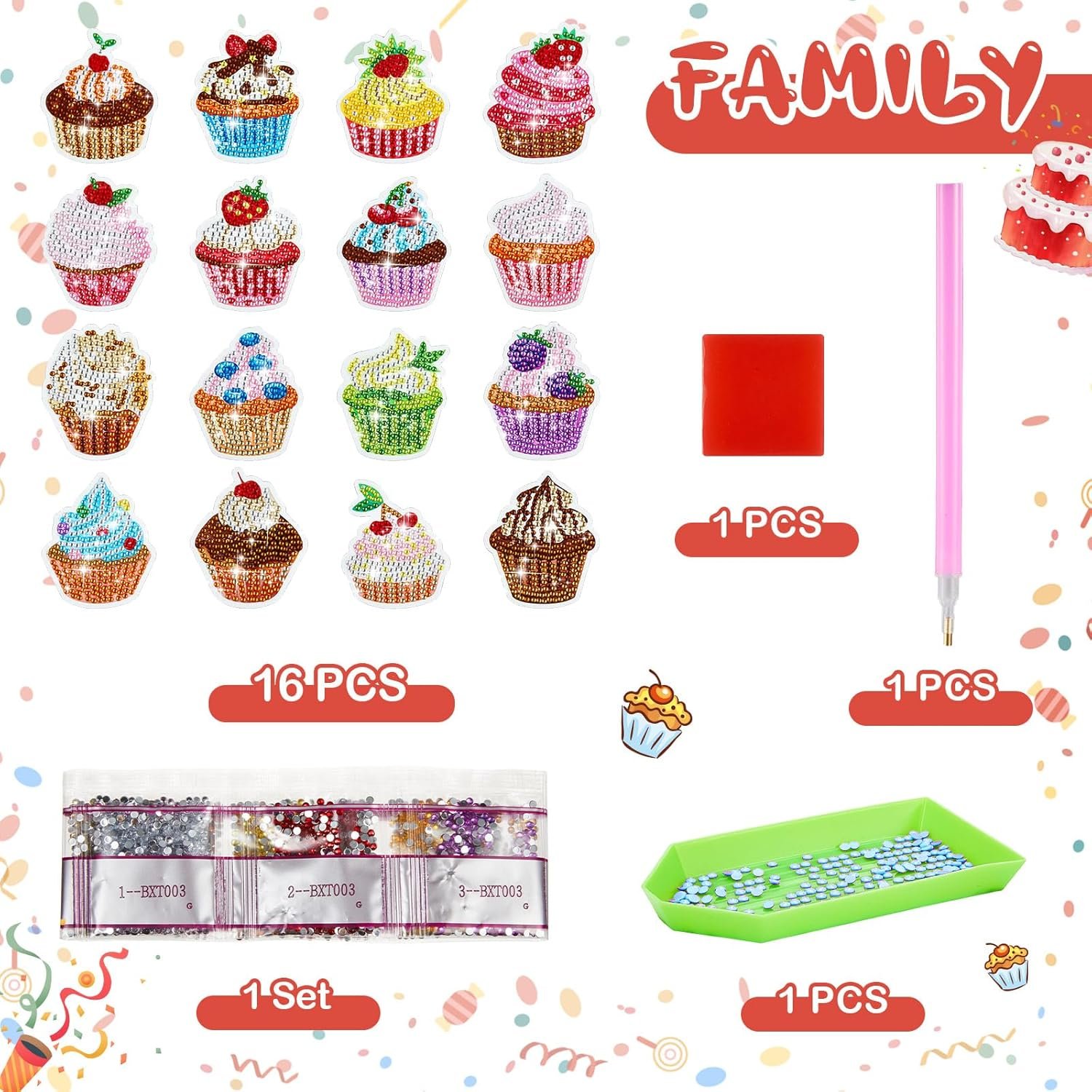 Wholesale Children's DIY Diamond Stickers With Multiple Styles Of Cartoon Diamond Painting Stickers