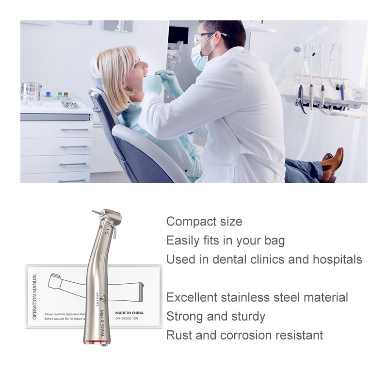 Factory Made Dental High Speed Handpiece Dental Clinic Equipment Set X-SG20L X-SG95L Z-SG45L Dental Implant Machine Implant Set