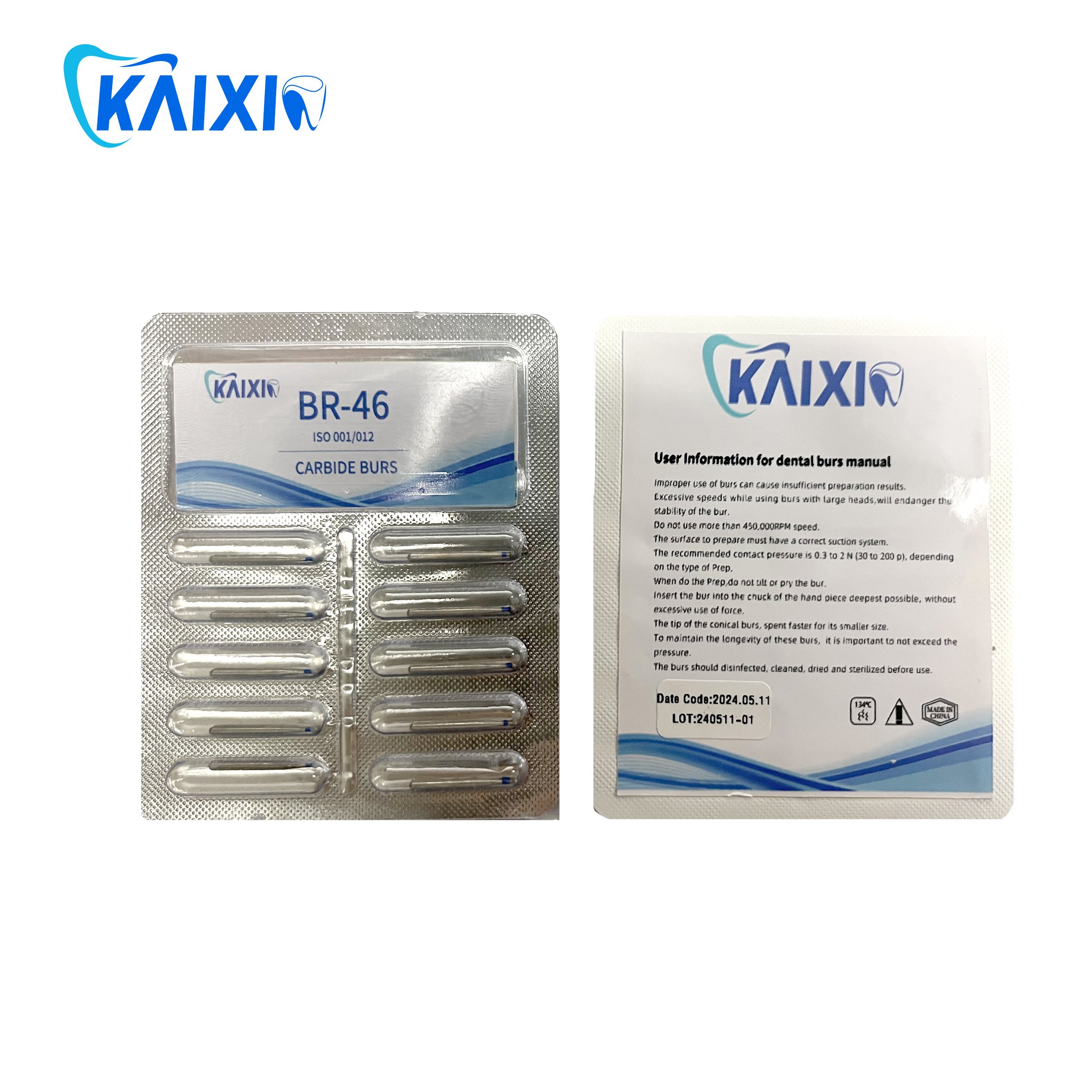 Factory supply Secure by design Dental diamond burs Diamond burs dental Dental carbide burs Home use