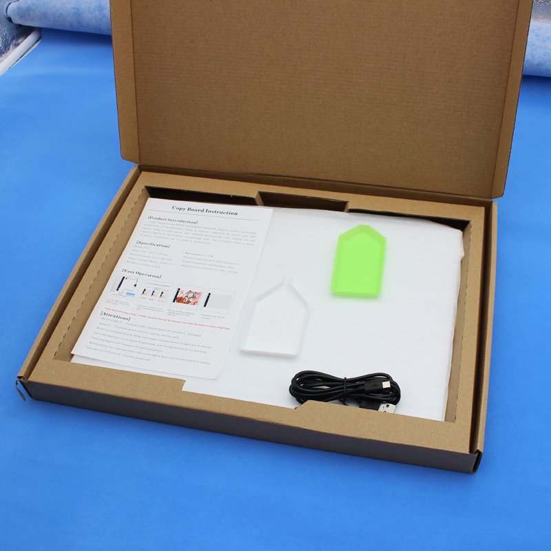 Diy Diamond Painting Tool Point Drill A4 Led Light Box Usb Power Cable Dimmable Brightness Tracing Pad For Artists Drawing