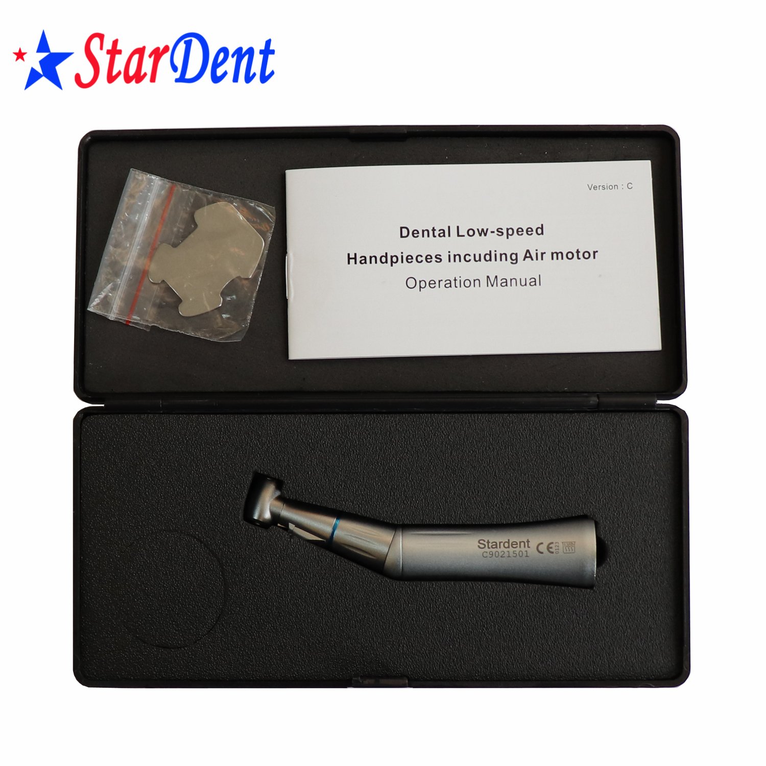 Dental LED Internal Water Spray Low Speed Contra Angle Dental Equipment Dental Handpiece Supply