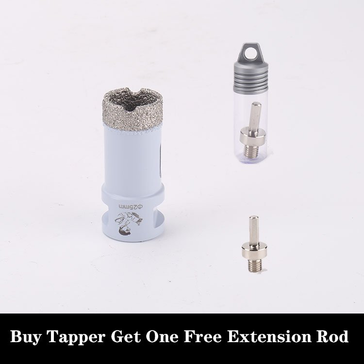 diamond tools 25mm core drill router bit for granite marble porcelain tile stone sink polishing ceramic tiles cobalt drill bits