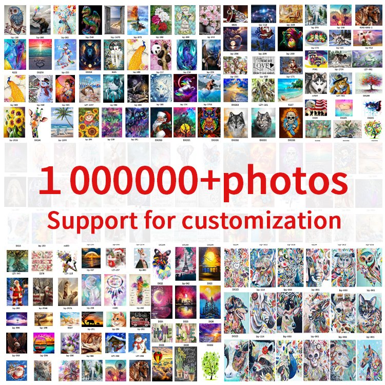MLDP-001 Wholesale 5D diy custom home wall decoration art animal cat diamond painting