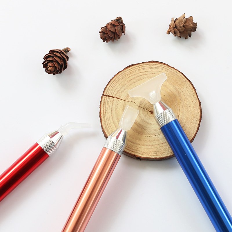 New Wholesale Price Diamond Painting Tools Kits Accessories LED Light Point Drill Pen Storage Bag Golden Pen