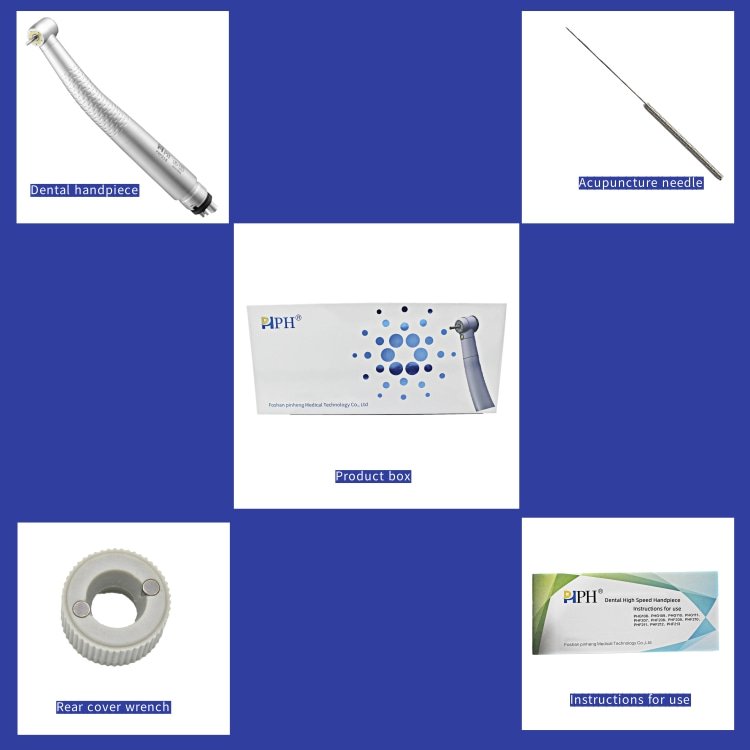 26W Ring LED Light High-Speed Dental Turbine Handpiece Strong Shadowless Metal Steel Material Dentists' Preferred Product
