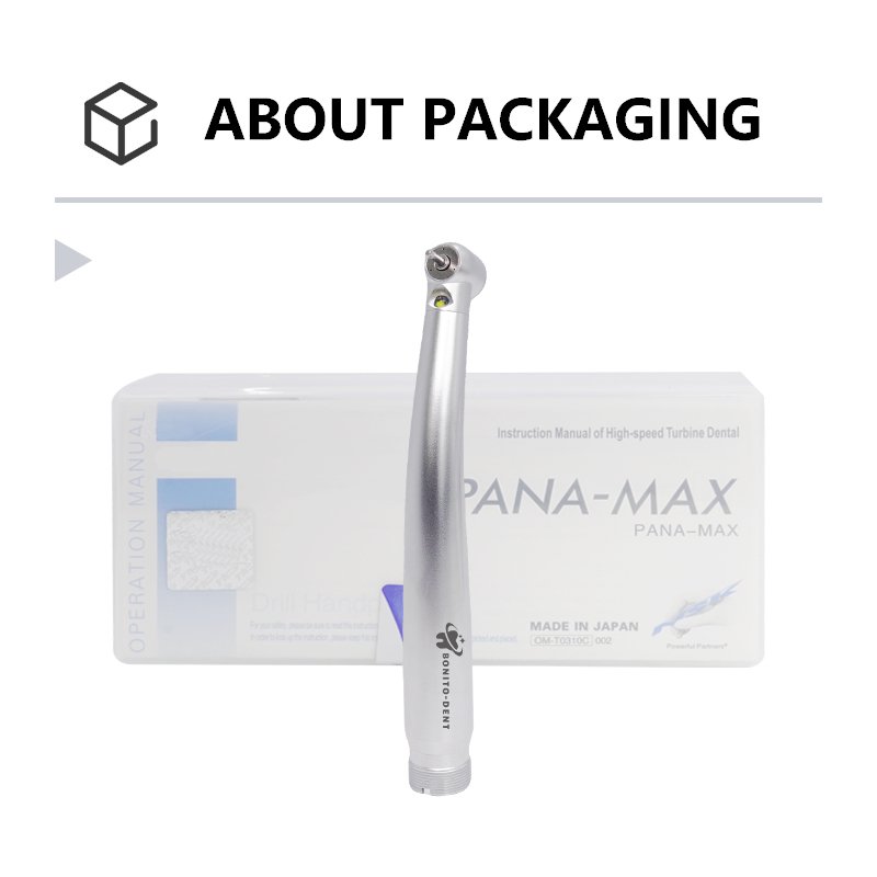 Best Sale ceramic bearing Dental Handpiece Pa-na Max with Single Water Spray High Speed air turbine Dental Handpiece