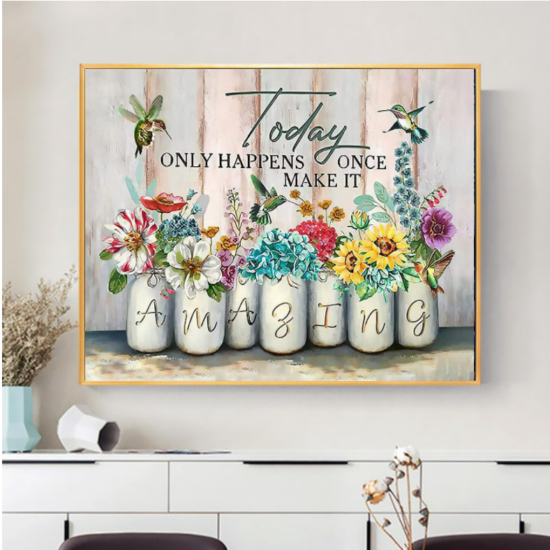 L-087 5d diamond art painting flowers art painting on canvas diamond painting full drill wall art