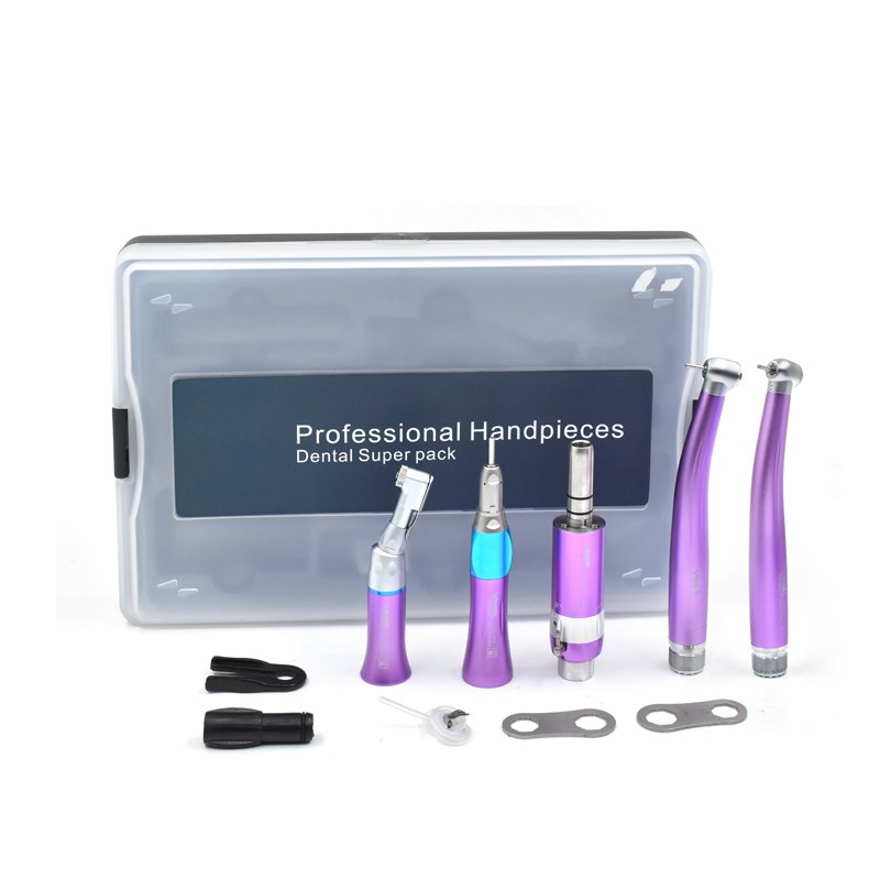 PROMOTION Dental Handpiece Ex-203 Push High & Low Speed Handpiece Turbine Kit Set 2h / 4h Student Study For Detistry Equipment