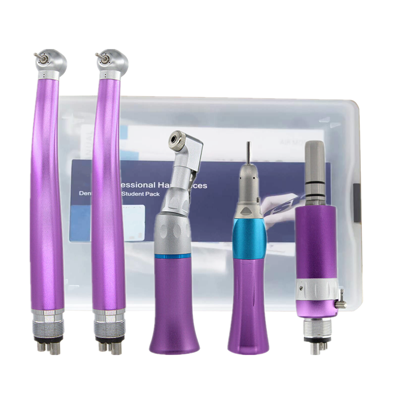 PROMOTION Dental Handpiece Ex-203 Push High & Low Speed Handpiece Turbine Kit Set 2h / 4h Student Study For Detistry Equipment