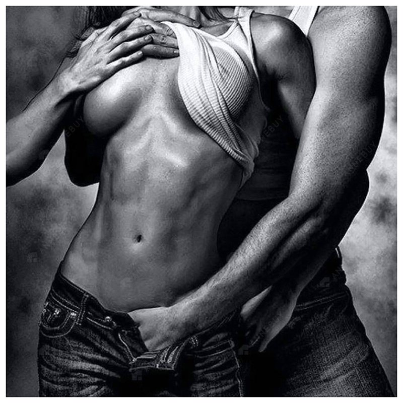 Yiwu Yuhui Round drill short lint canvas sexy couple 5d diamond painting for home dec. rhinestone art wall painting