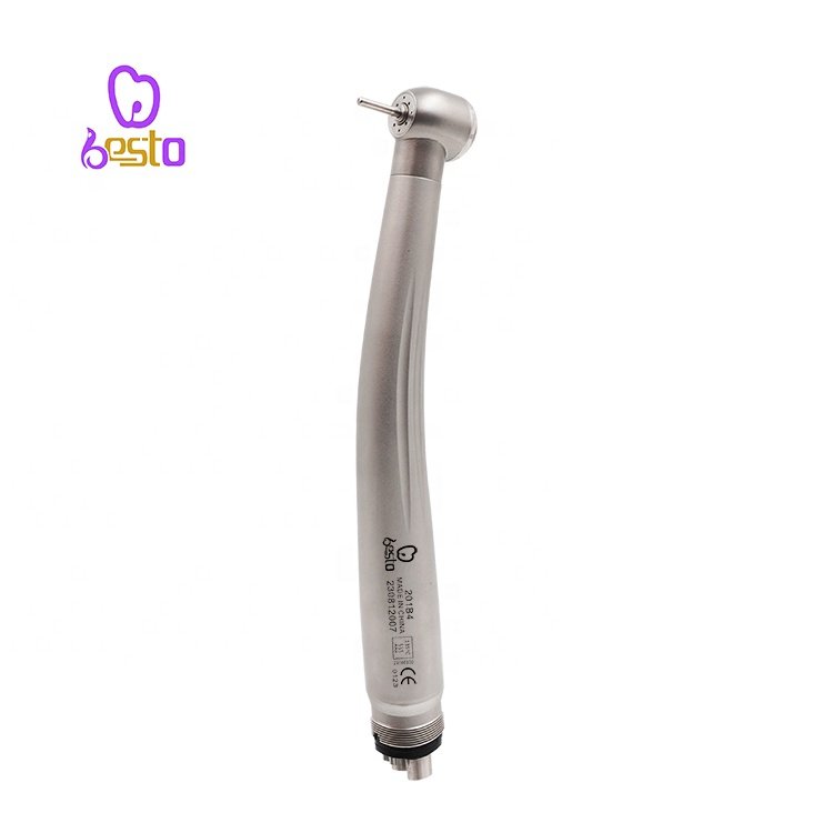4 holes dental high speed tips big head push button dentist air turbine handpiece