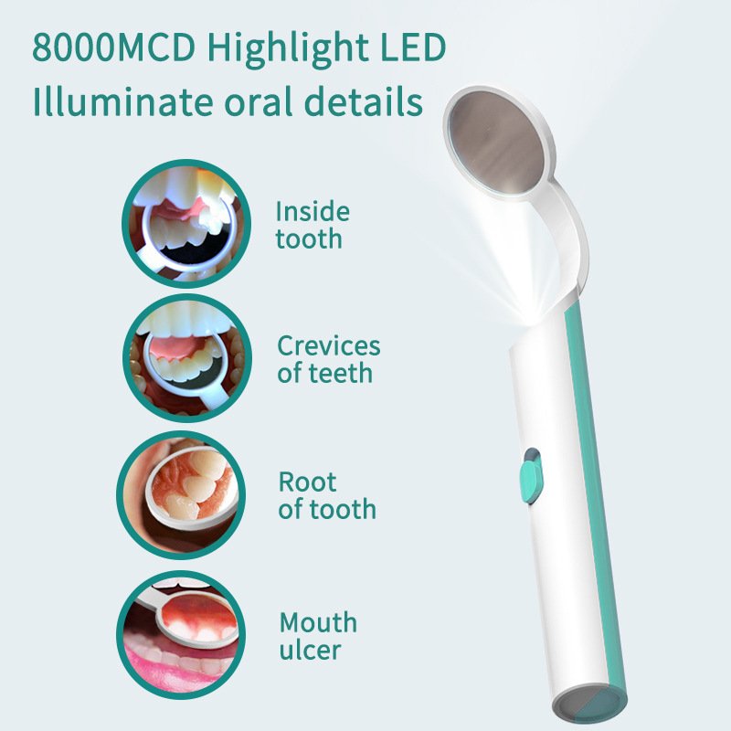 High Quality Dental Intra Oral Mirror Wireless Anti Fog Dental Mouth Mirror CE Zoom Dentistry for Cell Phone Electricity YK