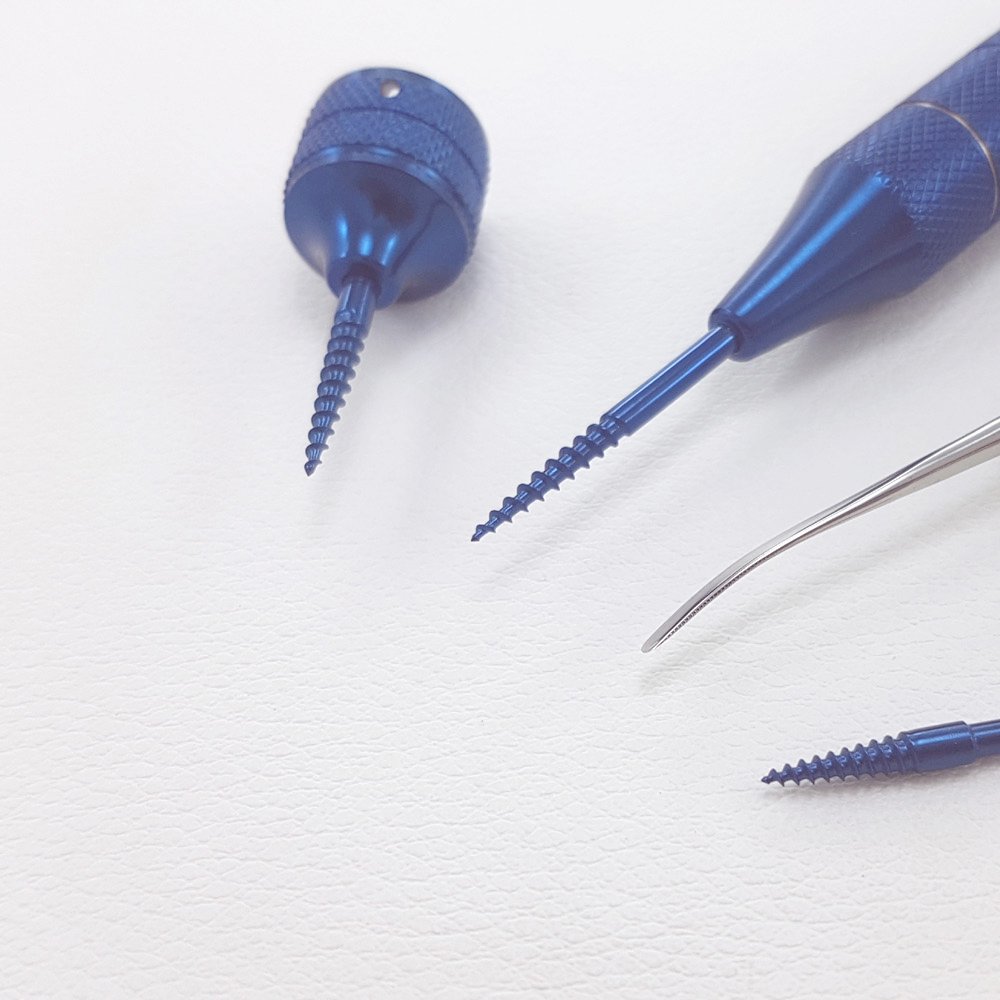 Periotomes Flex & Screws Root Extraction Periodontal Implant Molars Remover Oral Surgery Instrument Dental Equipments 3Pcs Set
