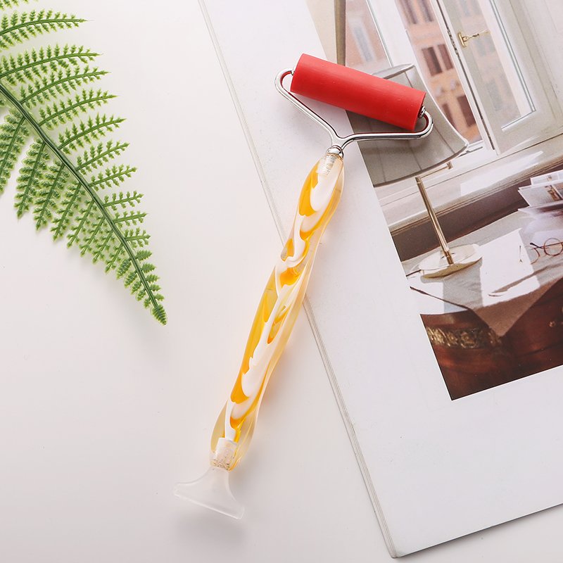 DIY Diamond Painting Point Drill Pen 5d Resin Diamond Painting Pen with Roller Plastic Replaceable Pen Tips