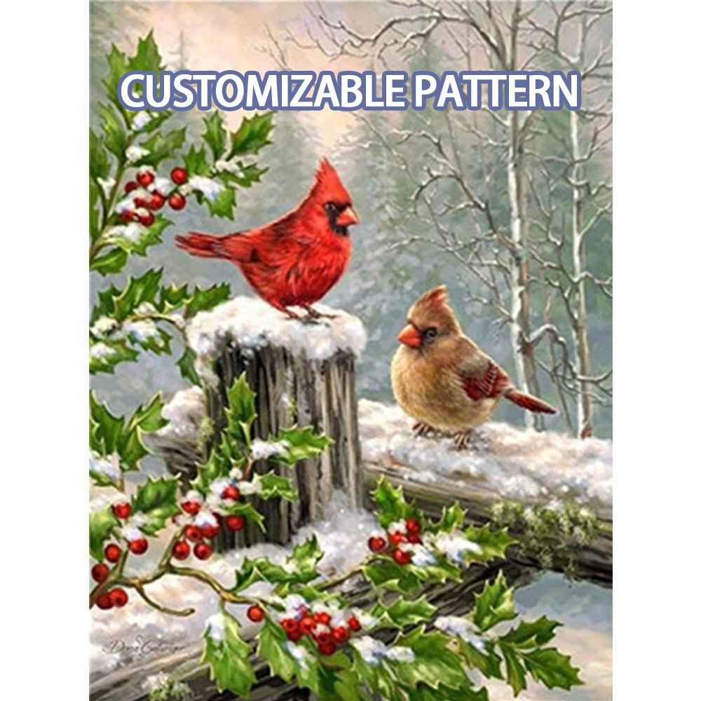 5D Full Drill Diamond Painting DIY Rhinestone embroidery Painting Kits for Adults Birds Diamond Gem Art Beads Painting