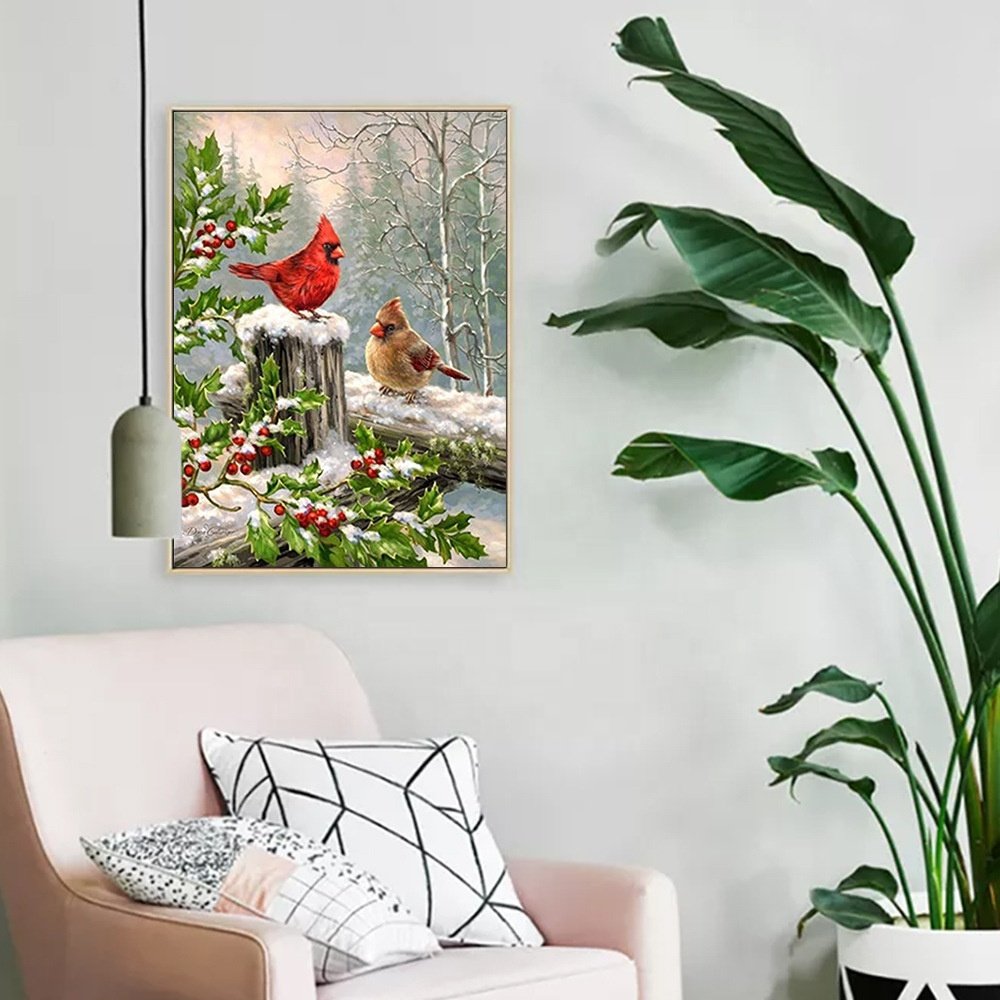 5D Full Drill Diamond Painting DIY Rhinestone embroidery Painting Kits for Adults Birds Diamond Gem Art Beads Painting