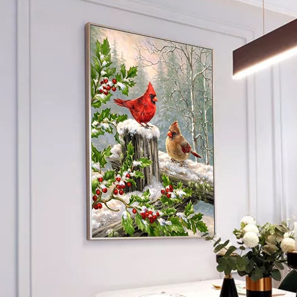 5D Full Drill Diamond Painting DIY Rhinestone embroidery Painting Kits for Adults Birds Diamond Gem Art Beads Painting