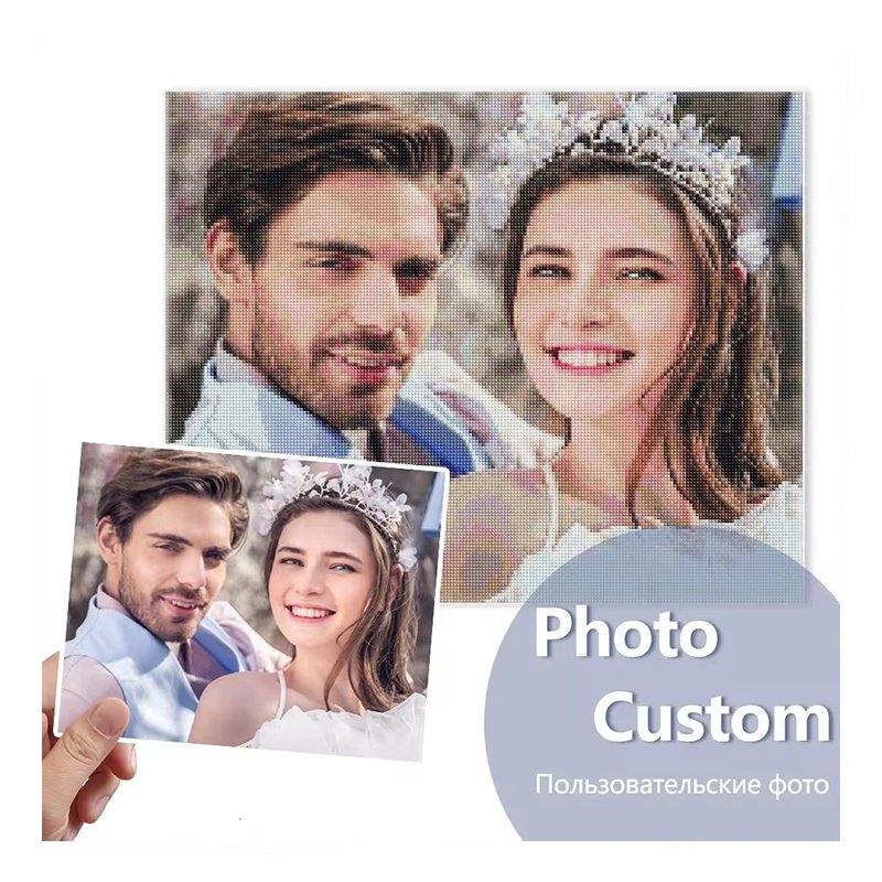 Custom DIY 5D portrait painting diamond painting drills Canvas Art Wall Decor Diamond art Painting kits landscape