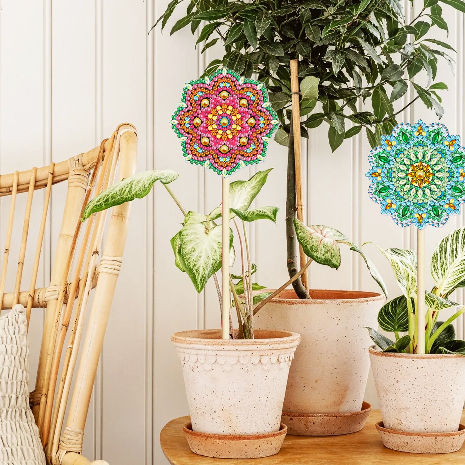 5D Diamond Art Painting ornament flower ornament Diamond flower Set Handicraft Diamond home garden Embroidery gift