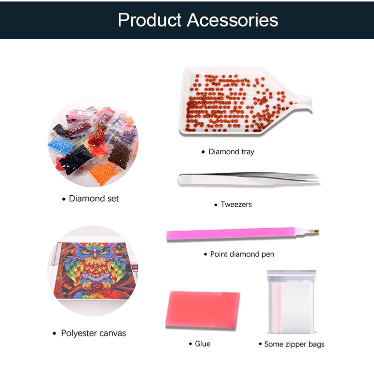 Diy Full Drill Canvas Arts Craft Personal Picture Customized Colorful Flower 5d Diamond Painting Kit for Adults
