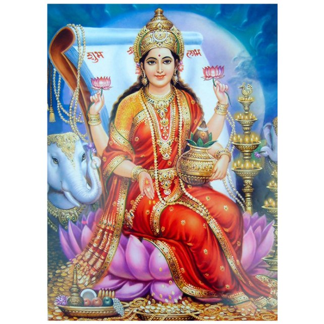 Wholesale 5D DIY 30*40cm Square Drill Hindu Buddha Statue Indian Religious Diamond Painting For Living Room Decoration