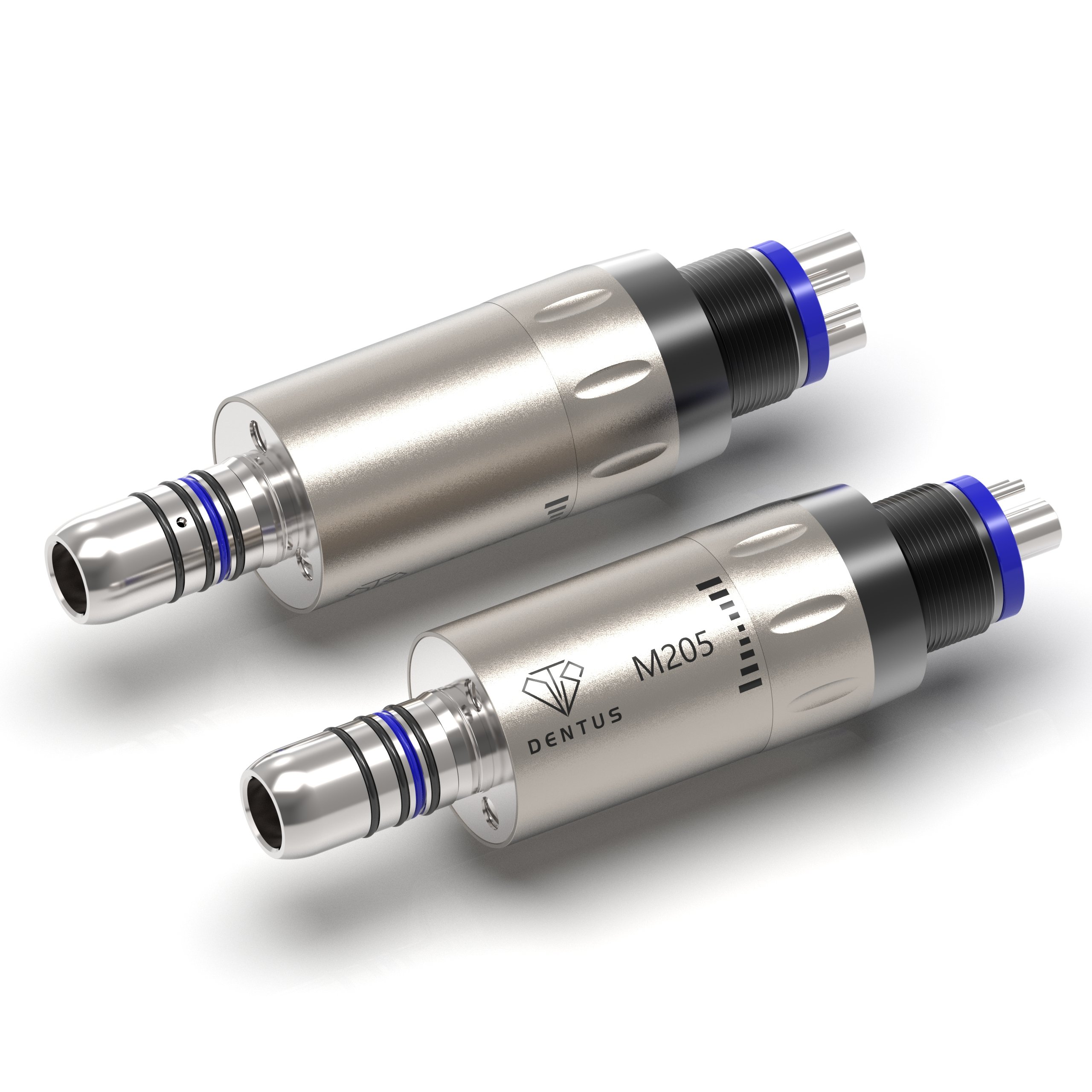 Air Motor LED Internal Sprayer 2/4/6 Hole Kit, M205LG 1:1 Right Angle Dental Handpiece Set