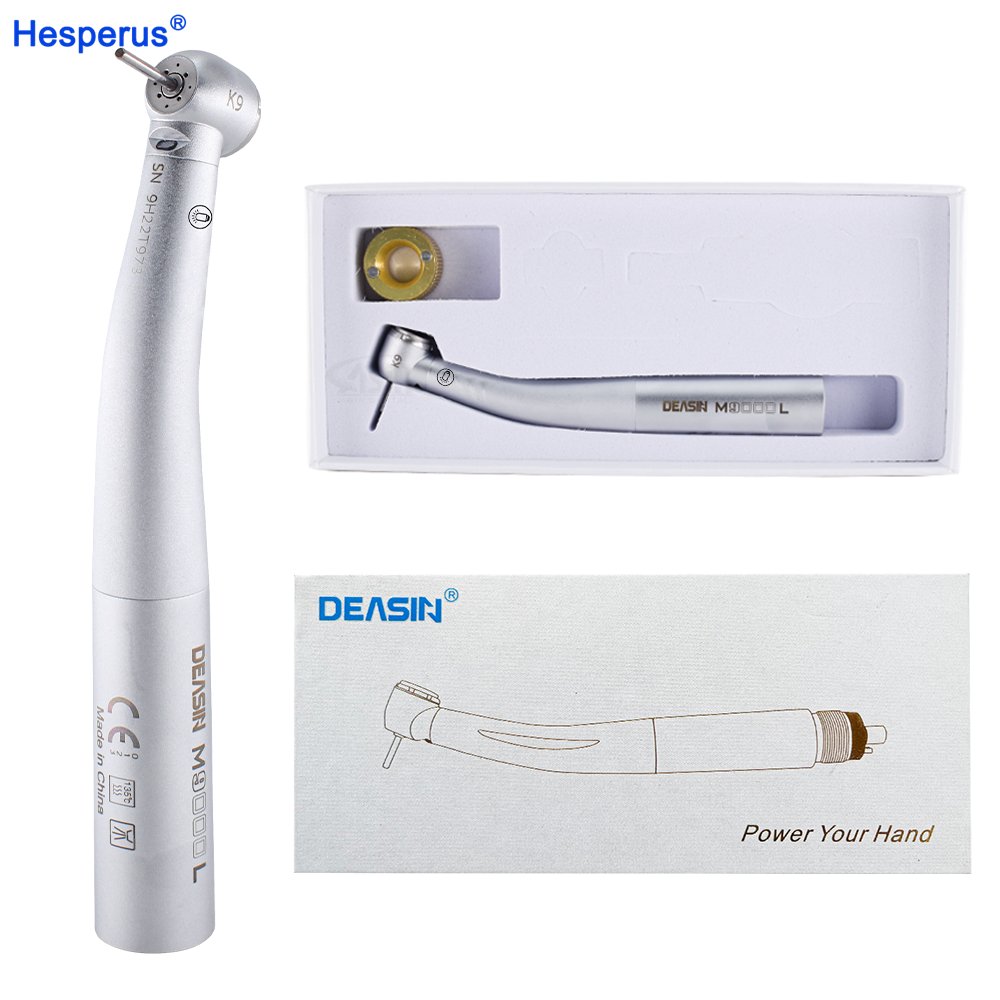 Dental high speed handpiece Fiber Optic LED Turbine Handpiece 8000 /M9000L For KV Quick Coupling dentistry tools