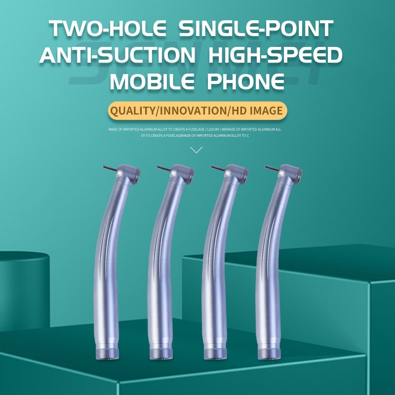 Spot New Products Portable Light Weight Durable Push Botton Stainless Steel High Speed Dental LED Handpiece