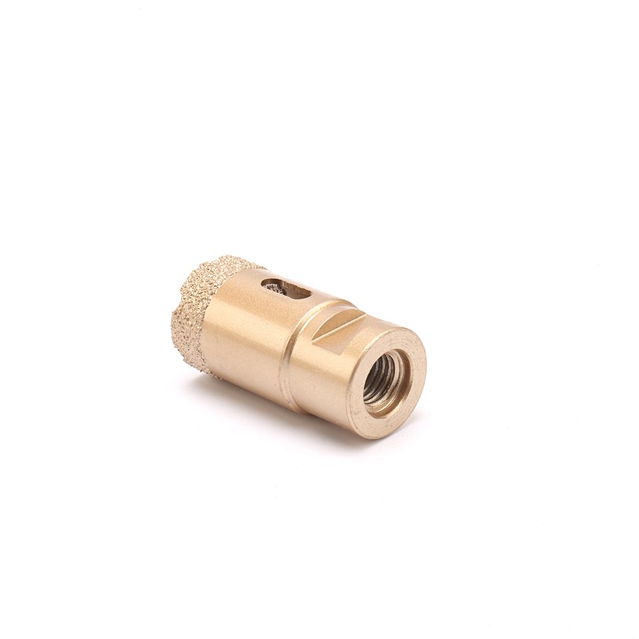 M14 Core Bits brazed hole opener 30mm golden granite center positioning hole opener punch drill bits for wood wood driller