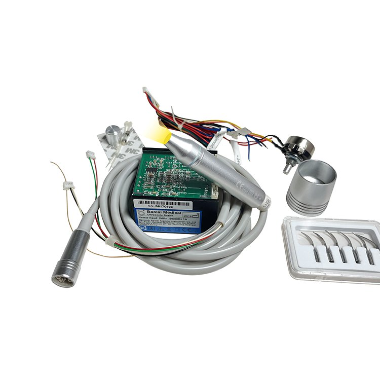 Baolai C7L built in dental piezo ultrasonic scaler with aluminum alloy LED handpiece and CE 510K Certified