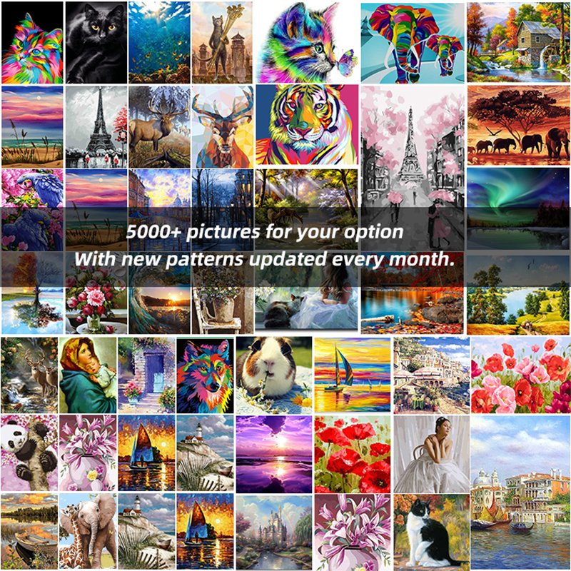 1pc MOQ DropShipping Factory Canvas Design Diamond Photo Customized Handmade Art DIY 5d Full Drill Custom Diamond Painting