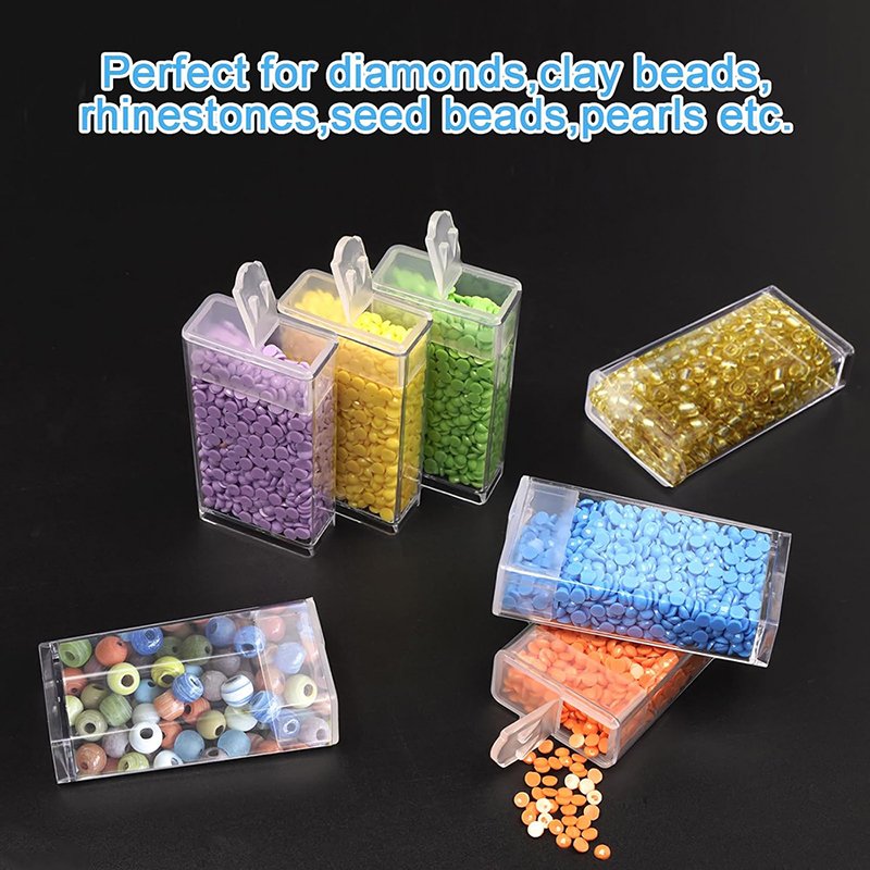 2024 New 5D Diamond Painting Kit Multi-Function Seal Dot Drill Pen Convenient Storage Bag Modern Home DIY Wall Art Plastic Tray