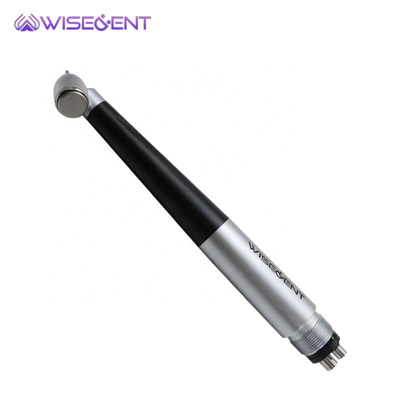 Hot Sale Wisedent Dental Upgraded LED 45 Degrees Handpiece 3 Water Spray High Quality Handpiece