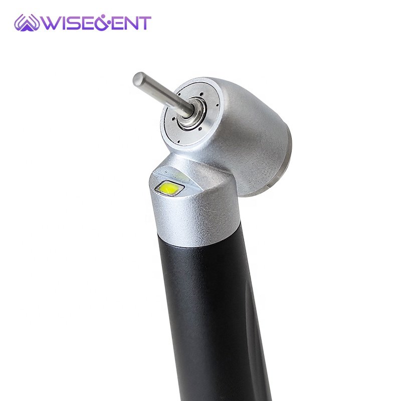 Hot Sale Wisedent Dental Upgraded LED 45 Degrees Handpiece 3 Water Spray High Quality Handpiece